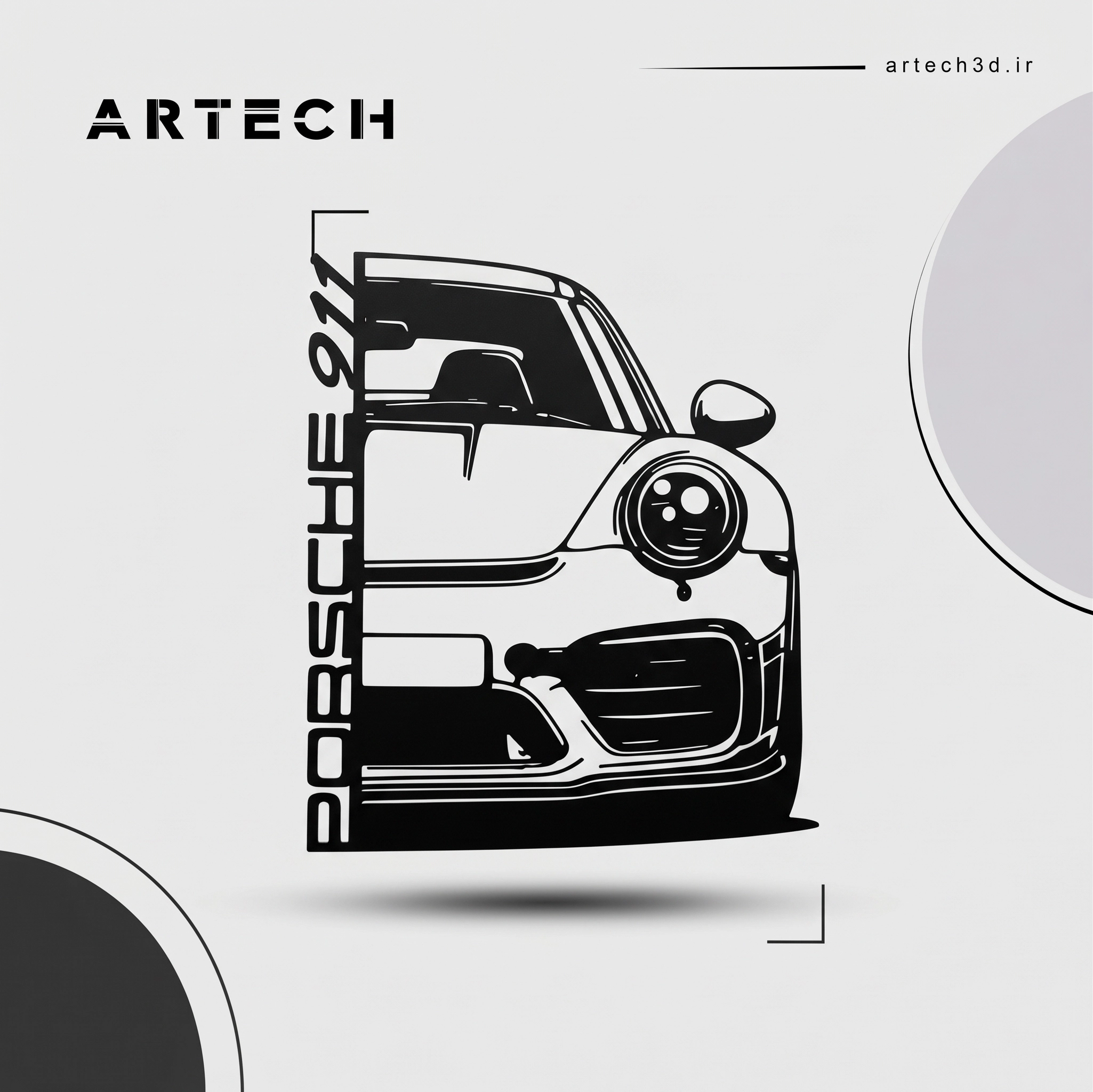 دکور دیواری Porsche 911