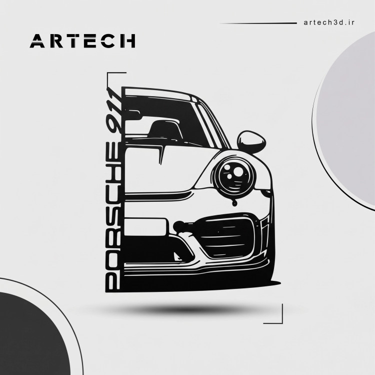 دکور دیواری Porsche 911